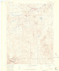 Longs Peak Colorado Historical topographic map, 1:24000 scale, 7.5 X 7.5 Minute, Year 1957