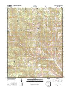 Lookout Mountain Colorado Historical topographic map, 1:24000 scale, 7.5 X 7.5 Minute, Year 2013