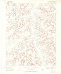 Lost Canyon Colorado Historical topographic map, 1:24000 scale, 7.5 X 7.5 Minute, Year 1972