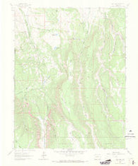 Lost Lake Colorado Historical topographic map, 1:24000 scale, 7.5 X 7.5 Minute, Year 1963