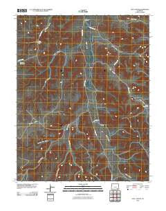 Lost Canyon Colorado Historical topographic map, 1:24000 scale, 7.5 X 7.5 Minute, Year 2010