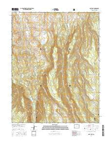 Lost Lake Colorado Current topographic map, 1:24000 scale, 7.5 X 7.5 Minute, Year 2016