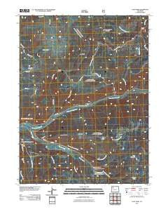 Lost Park Colorado Historical topographic map, 1:24000 scale, 7.5 X 7.5 Minute, Year 2011