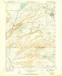 Louisville Colorado Historical topographic map, 1:24000 scale, 7.5 X 7.5 Minute, Year 1942