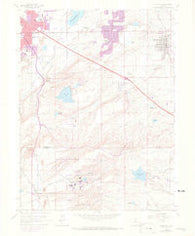 Louisville Colorado Historical topographic map, 1:24000 scale, 7.5 X 7.5 Minute, Year 1965