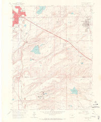 Louisville Colorado Historical topographic map, 1:24000 scale, 7.5 X 7.5 Minute, Year 1965