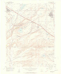Louisville Colorado Historical topographic map, 1:24000 scale, 7.5 X 7.5 Minute, Year 1957