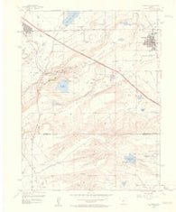 Louisville Colorado Historical topographic map, 1:24000 scale, 7.5 X 7.5 Minute, Year 1957