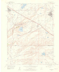 Louisville Colorado Historical topographic map, 1:24000 scale, 7.5 X 7.5 Minute, Year 1957