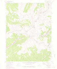Loveland Pass Colorado Historical topographic map, 1:24000 scale, 7.5 X 7.5 Minute, Year 1958