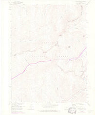 Loveland Pass Colorado Historical topographic map, 1:24000 scale, 7.5 X 7.5 Minute, Year 1958