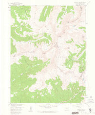 Loveland Pass Colorado Historical topographic map, 1:24000 scale, 7.5 X 7.5 Minute, Year 1958