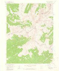 Loveland Pass Colorado Historical topographic map, 1:24000 scale, 7.5 X 7.5 Minute, Year 1958