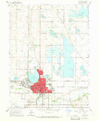 Loveland Colorado Historical topographic map, 1:24000 scale, 7.5 X 7.5 Minute, Year 1960