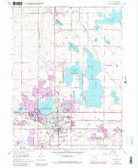 Loveland Colorado Historical topographic map, 1:24000 scale, 7.5 X 7.5 Minute, Year 1962