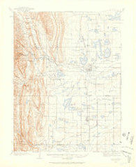 Loveland Colorado Historical topographic map, 1:62500 scale, 15 X 15 Minute, Year 1906