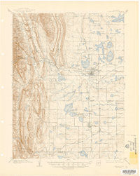 Loveland Colorado Historical topographic map, 1:62500 scale, 15 X 15 Minute, Year 1908