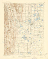 Loveland Colorado Historical topographic map, 1:62500 scale, 15 X 15 Minute, Year 1908
