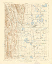 Loveland Colorado Historical topographic map, 1:62500 scale, 15 X 15 Minute, Year 1908