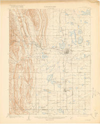 Loveland Colorado Historical topographic map, 1:62500 scale, 15 X 15 Minute, Year 1908
