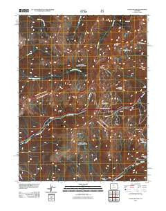 Loveland Pass Colorado Historical topographic map, 1:24000 scale, 7.5 X 7.5 Minute, Year 2011