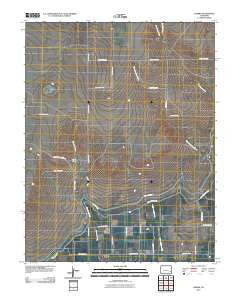 Lubers Colorado Historical topographic map, 1:24000 scale, 7.5 X 7.5 Minute, Year 2010