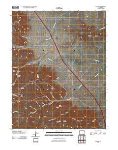 Ludlow Colorado Historical topographic map, 1:24000 scale, 7.5 X 7.5 Minute, Year 2010