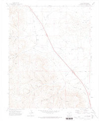 Ludlow Colorado Historical topographic map, 1:24000 scale, 7.5 X 7.5 Minute, Year 1971