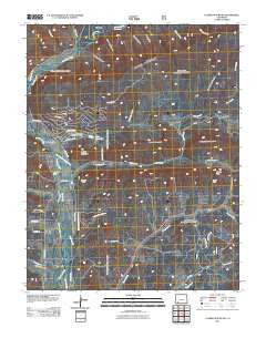 Ludwig Mountain Colorado Historical topographic map, 1:24000 scale, 7.5 X 7.5 Minute, Year 2011