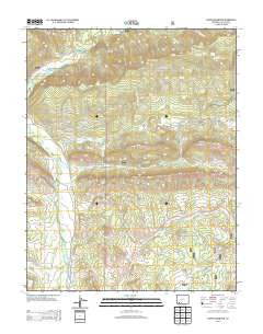 Ludwig Mountain Colorado Historical topographic map, 1:24000 scale, 7.5 X 7.5 Minute, Year 2013