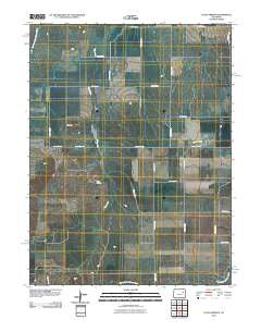 Lusto Springs Colorado Historical topographic map, 1:24000 scale, 7.5 X 7.5 Minute, Year 2010