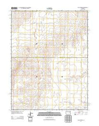 Lusto Springs Colorado Historical topographic map, 1:24000 scale, 7.5 X 7.5 Minute, Year 2013