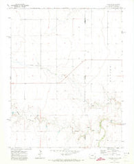 Lycan SE Colorado Historical topographic map, 1:24000 scale, 7.5 X 7.5 Minute, Year 1971
