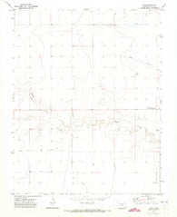 Lycan Colorado Historical topographic map, 1:24000 scale, 7.5 X 7.5 Minute, Year 1971