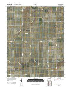 Lycan NE Colorado Historical topographic map, 1:24000 scale, 7.5 X 7.5 Minute, Year 2010