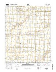 Lycan NE Colorado Current topographic map, 1:24000 scale, 7.5 X 7.5 Minute, Year 2016