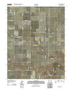 Lycan SE Colorado Historical topographic map, 1:24000 scale, 7.5 X 7.5 Minute, Year 2010