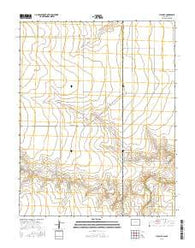Lycan SE Colorado Current topographic map, 1:24000 scale, 7.5 X 7.5 Minute, Year 2016