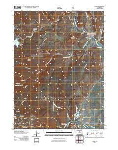 Lyons Colorado Historical topographic map, 1:24000 scale, 7.5 X 7.5 Minute, Year 2011