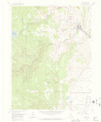 Lyons Colorado Historical topographic map, 1:24000 scale, 7.5 X 7.5 Minute, Year 1968