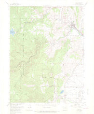 Lyons Colorado Historical topographic map, 1:24000 scale, 7.5 X 7.5 Minute, Year 1968