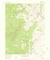 Lyons Colorado Historical topographic map, 1:24000 scale, 7.5 X 7.5 Minute, Year 1957