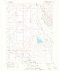 Mac Farlane Reservoir Colorado Historical topographic map, 1:24000 scale, 7.5 X 7.5 Minute, Year 1955