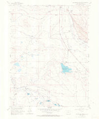 Mac Farlane Reservoir Colorado Historical topographic map, 1:24000 scale, 7.5 X 7.5 Minute, Year 1955