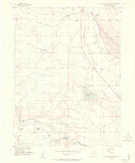 Macfarlane Reservoir Colorado Historical topographic map, 1:24000 scale, 7.5 X 7.5 Minute, Year 1955