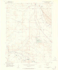 Macfarlane Reservoir Colorado Historical topographic map, 1:24000 scale, 7.5 X 7.5 Minute, Year 1955