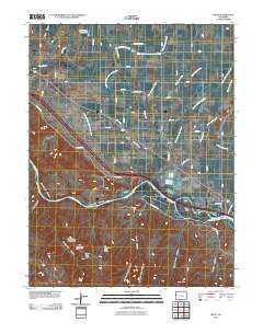 Mack Colorado Historical topographic map, 1:24000 scale, 7.5 X 7.5 Minute, Year 2010