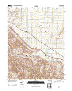 Mack Colorado Historical topographic map, 1:24000 scale, 7.5 X 7.5 Minute, Year 2013