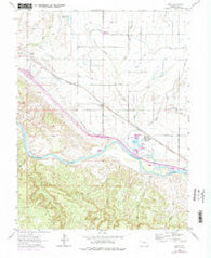 Mack Colorado Historical topographic map, 1:24000 scale, 7.5 X 7.5 Minute, Year 1962