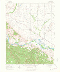 Mack Colorado Historical topographic map, 1:24000 scale, 7.5 X 7.5 Minute, Year 1962